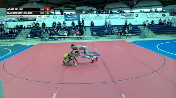 108 lbs Placement (4 Team) - Maurice (Myles) Lux, Salpointe Catholic High School vs Adam Belloc, Santa Cruz Valley Union High School