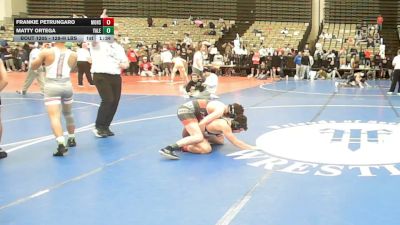 128-H lbs Round Of 16 - Frankie Petrungaro, Monsignor Farrell vs Matty Ortega, Yale Street