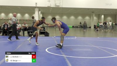 184 lbs Consi Of 4 - Jaden Bullock, Michigan vs Bennett Berge, South Dakota State