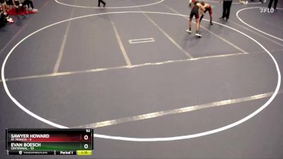 92 lbs Round 1 (4 Team) - Sawyer Howard, St. Francis vs Evan Boesch, Centennial