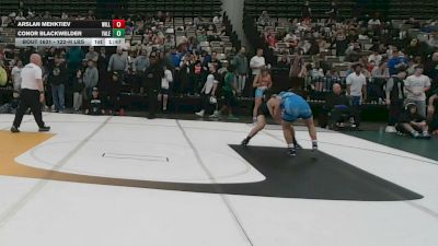 122-H lbs Round Of 64 - Arslan Mehktiev, Willpower Wrestling Club vs Conor Blackwelder, Yale Street