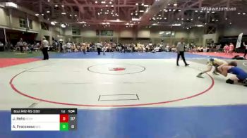 152 lbs Rr Rnd 1 - John Reho, Seahawks Blue vs Alex Fraccassa, New England Gold