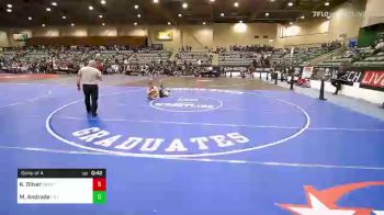 170 lbs Consi Of 4 - Kaleb Oliver, Salem Elite Mat Club vs Miguel Andrade, LA FAMILIA NEW MEXICO