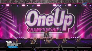 United Tumbling and Cheer - Mini Snipers [2025 L2 Mini Day 2] 2025 One Up Bellevue Nationals