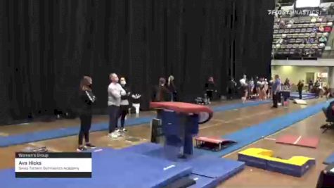 Ava Hicks - Women's Group, Swiss Turners Gymnastics Academy - 2021 Women's Xcel Region 4 Championships