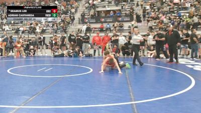 96 lbs Champ. Rd Of 16 - Seamus Lee, Askeo International Mat Club vs Adrian Castaneda, Victory Wrestling-Central WA
