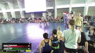 122 lbs Round 1 (4 Team) - Saige Trinnaman, Bear River vs JaNae Papa, Champions