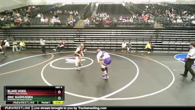 178 lbs Champ. Round 2 - Blake Hoeg, Tooele High School vs Eric Rasmussen, Farmington High School