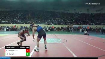 6A-170 lbs Champ. Round 1 - Cale Carroll, Deer Creek vs Lance Eubanks, Norman