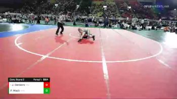 5A 152 lbs Cons. Round 2 - Joshua Denkers, Thunder Ridge vs Parker Mack, Meridian