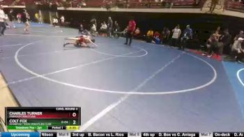 92 lbs Cons. Round 3 - Charles Turner, Paradigm Wrestling vs Colt Fox, Standfast Texas Wrestling Club