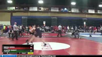 182 lbs Cons. Round 2 - Bryan Serna, Skyview vs Hunter Knight, Longmont