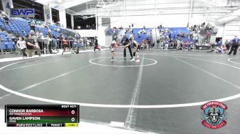 58 lbs 5th Place Match - Connor Barbosa, SW Timberwolves vs Gaven Lampson, Piper