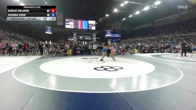 170 lbs Champ. Rd Of 64 - Harlie Velarde, WY vs Ayanna Cruz, OK