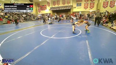 52 lbs Rr Rnd 5 - Aidan Garland, Berryhill Wrestling Club vs Garrett Potts, Wagoner Takedown Club