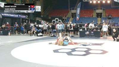 132 lbs Cons. Rd Of 64 - Grant Taylor, Kansas vs Kade Mustin, New York