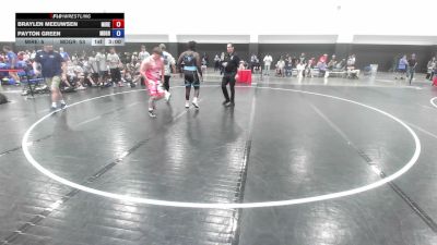 285 lbs Braylen Meeuwsen, Team Michigan - Red vs Payton Green, Team Maryland
