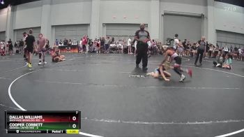 52 lbs Finals (2 Team) - Cooper Corbett, Georgia United Red vs Dallas Williams, Backyard Brawlers Red