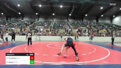 125 lbs Consi Of 4 - Hardy Forsberg, Georgia vs Halyn Neely, Woodland Wrestling