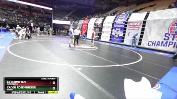 106 Class 1 lbs Cons. Round 1 - CJ Schmitten, Plattsburg vs Caden Rosentreter, Fatima