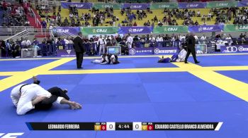 Eduardo Castello Branco Almendra vs Leonardo Ferreira 2025 Brasileiro Jiu-Jitsu IBJJF