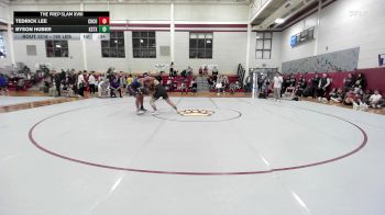 190 lbs Consi Of 4 - Tedrick Lee, Christopher Columbus vs Byson Huber, Kinkaid School