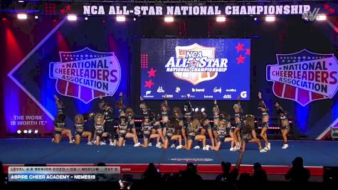 Aspire Cheer Academy - Nemesis [2026 L4.2 Senior Coed - D2 - Medium Day 2] 2026 NCA All-Star National Championship