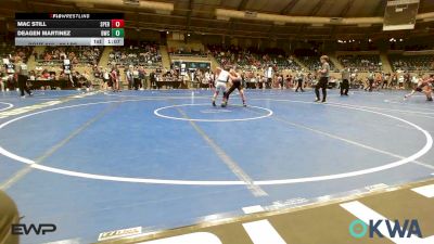 90 lbs Quarterfinal - Mac Still, Sperry Wrestling Club vs Deagen Martinez, Berryhill Wrestling Club