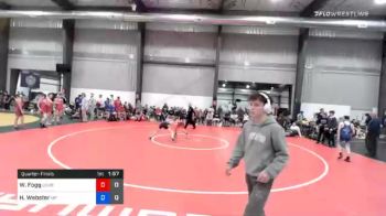 34 kg Quarterfinal - Walker Fogg, USAW Maine vs Hunter Webster, Malvern Prep