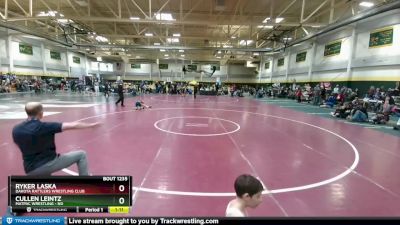 75 lbs Champ. Round 1 - Ryker Laska, DAKOTA RATTLERS WRESTLING CLUB vs Cullen Leintz, MATPAC Wrestling - ND