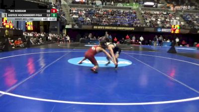 165 lbs Cons. Round 1 - Justice Hockenberry-Folk, Elizabethtown vs Bo Koedam, Coe