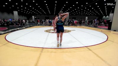 95 lbs Quarters - Audrey Layman, Cleveland Highschool Wrestling vs Lillian McHam, PRTC