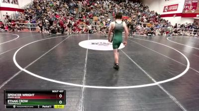 126 lbs Quarterfinal - Spencer Wright, Green River vs Ethan Crow, Thermopolis