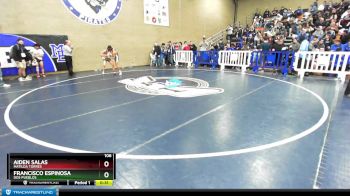 106 lbs Cons. Round 4 - Francisco Espinosa, Dos Pueblos vs Aiden Salas, Matilda Torres