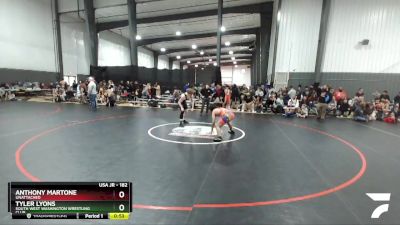 182 lbs Cons. Round 2 - Anthony Martone, Unattached vs Tyler Lyons, South West Washington Wrestling Club