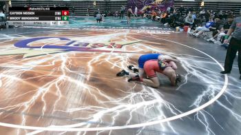 133 lbs Round 3 (4 Team) - Brody Bergeron, Saint Michael-Albertville, MN vs Cayden Neisen, Staples-Motley, MN