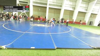 120 lbs Semifinal - Paige Behm, East Idaho Elite Wrestling vs Laker Nau Rarick, Westlake Wrestling Club