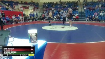 190 lbs 4th Wrestleback (16 Team) - Cap Benson, Jefferson vs Easton Boren, Harris County