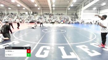 120 lbs Round Of 64 - Jaden White, MD vs Shane Ryan, CT