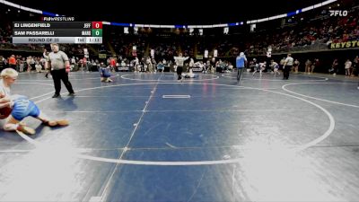 124 lbs Round Of 32 - Ej Lingenfield, Jefferson Morgan vs Sam Passarelli, Mars