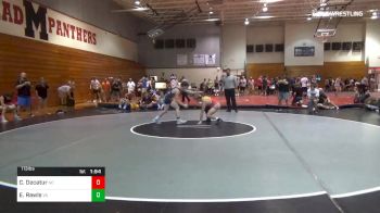 113 lbs Semifinal - Christian Decatur, Nc vs Evan Rawls, Va