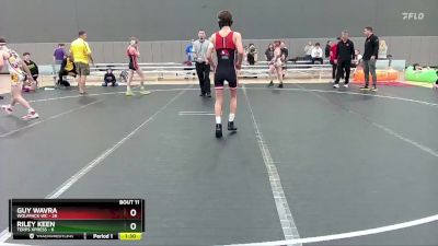 105 lbs Round 3 (10 Team) - Riley Keen, Terps Xpress vs Guy Wavra, Wolfpack WC