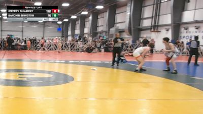 130 lbs Round 1 (9am Saturday) - Sanchir Edington, PA Gold vs Jeffery Dunaway, Team Gotcha