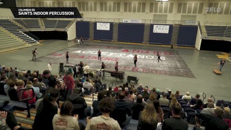Saints Indoor Percussion "Columbus OH" at 2026 WGI Perc/Winds Dayton Regional+