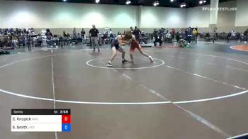 55 kg Semifinal - Conor Knopick, MWC Wrestling Academy vs Sam Smith, LaCrosse Area Wrestlers