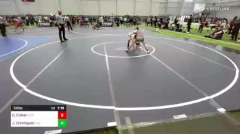 106 lbs Quarterfinal - Dillon Fisher, Yotes vs Jacob Dominguez, The Lions Den