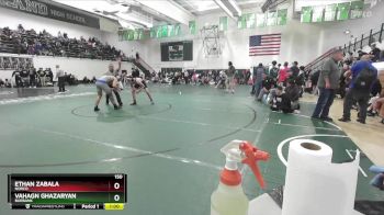 150 lbs Cons. Semi - Ethan Zabala, Norco vs Vahagn Ghazaryan, Burbank