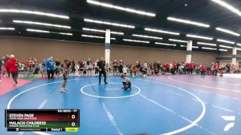 77 lbs Cons. Round 3 - Malachi Childress, Mission Wrestling Club vs Steven Page, Steve Page Grappling