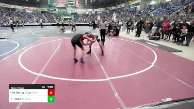 113 lbs Semifinal - Mathew De La Cruz, Team Grand Valley Elite vs Cole Ballard, Colorado Outlaws