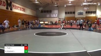 106 lbs Quarterfinal - Logan Pugh, Nc vs Matthew Rowland, Nc